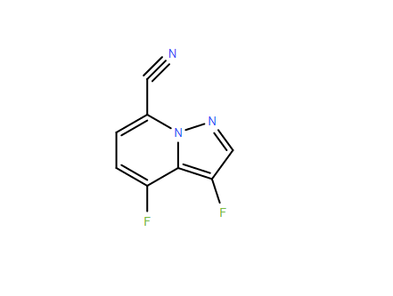 3,4-二氟吡唑并[1,5-A]吡啶-7-甲腈