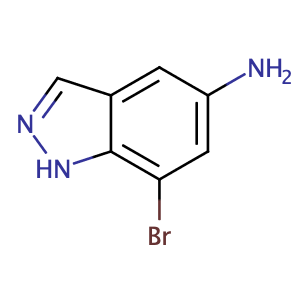 7-溴-5-氨基-1H-吲唑