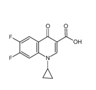 1-环丙基-6,7-二氟-1,4-二氢-4-氧代-3-喹啉甲酸