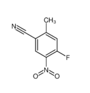 2-甲基-4-氟-5硝基苯腈