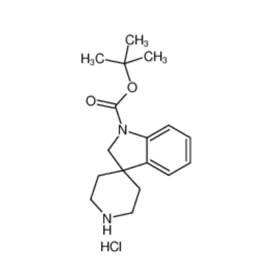 螺[3H-吲哚-3,4'-哌啶]-1(2H)-甲酸, 1,1-二甲基乙酯, 盐酸盐