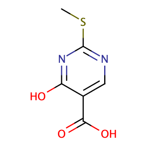 4-羟基-2-(甲硫基)嘧啶-5-羧酸