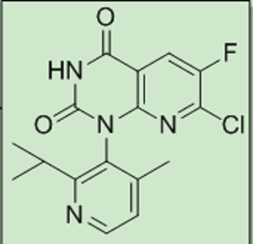7-氯-6-氟-1-(2-异丙基-4-甲基吡啶-3-基)吡啶并[2,3-D]嘧啶-2,4(1H,3H)-二酮