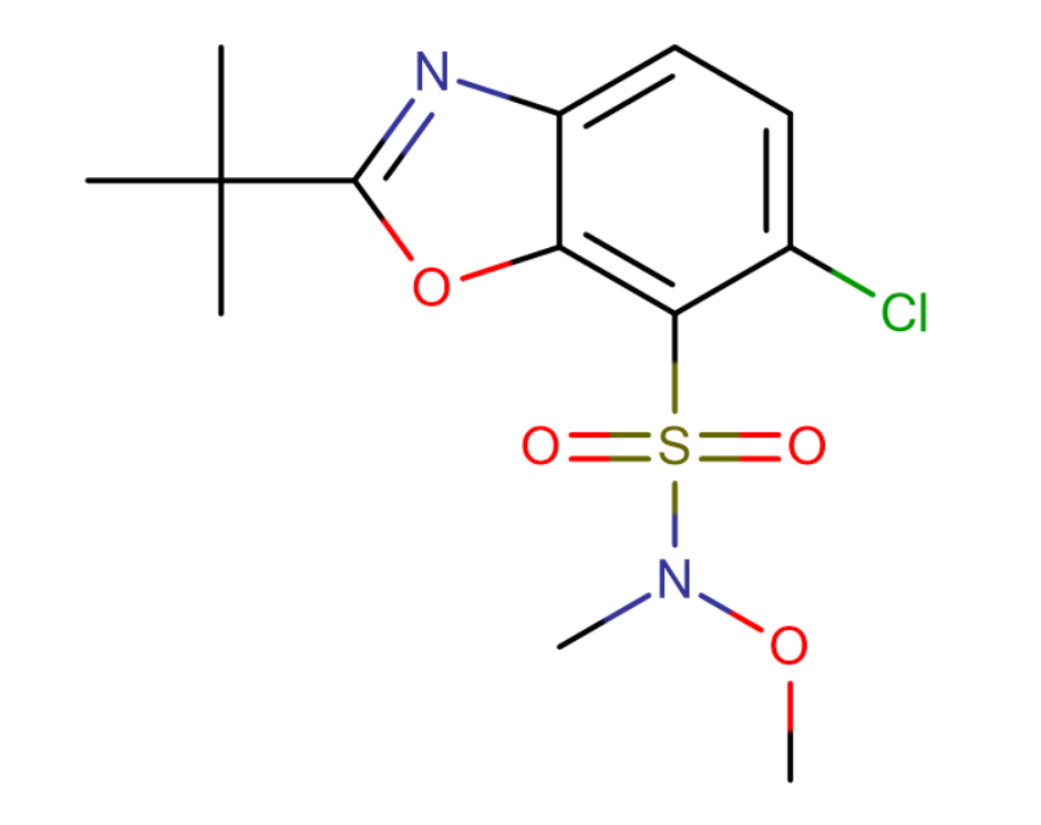 N-甲氧基-N-甲基-{6-氯-2-叔丁基-7-苯并恶唑}磺酰胺