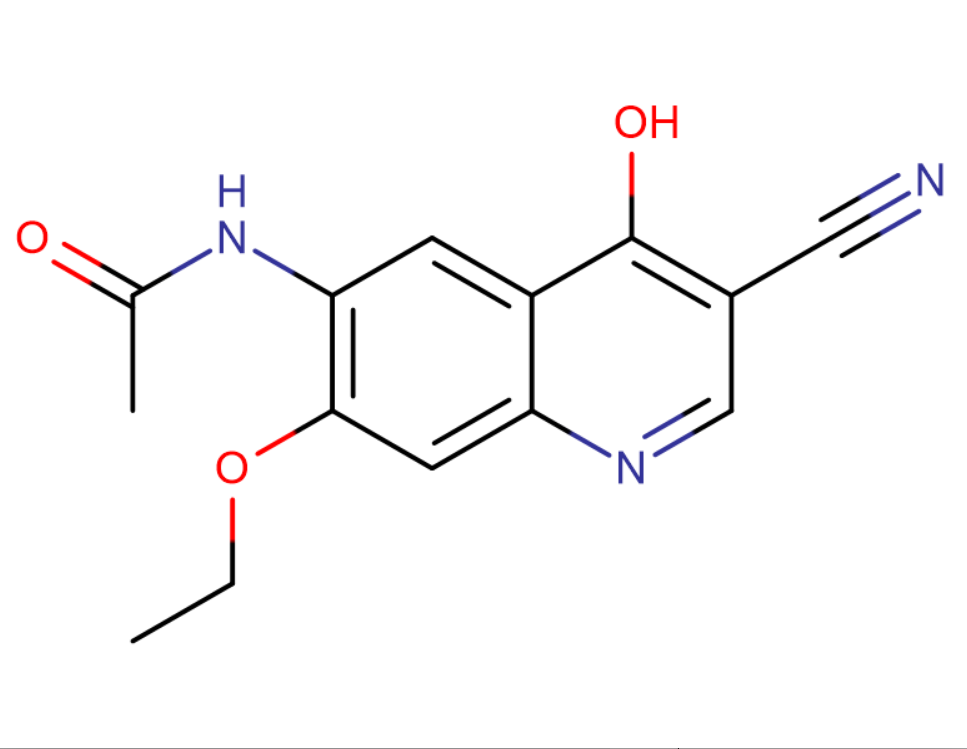 N-(3-氰基-7-乙氧基-4-羟基喹啉-6-基)乙酰胺