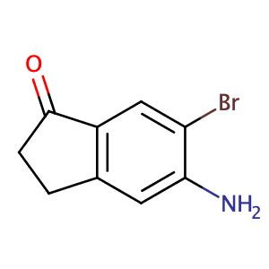 5-氨基-6-溴-2,3-二氢-1H-茚-1-酮