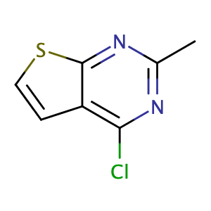 4-氯-2-甲基噻吩并[2,3-d]嘧啶
