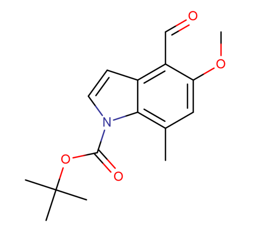 5-甲氧基-7-甲基-T-BOC-1H-吲哚-4-甲醛