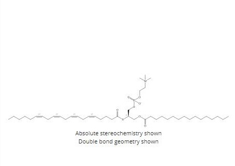 1-palmitoyl-2-arachidonoyl-sn-glycero-3-phosphocholine