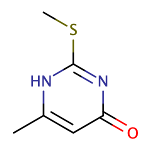 6-甲基-4-羟基-2-甲硫基嘧啶