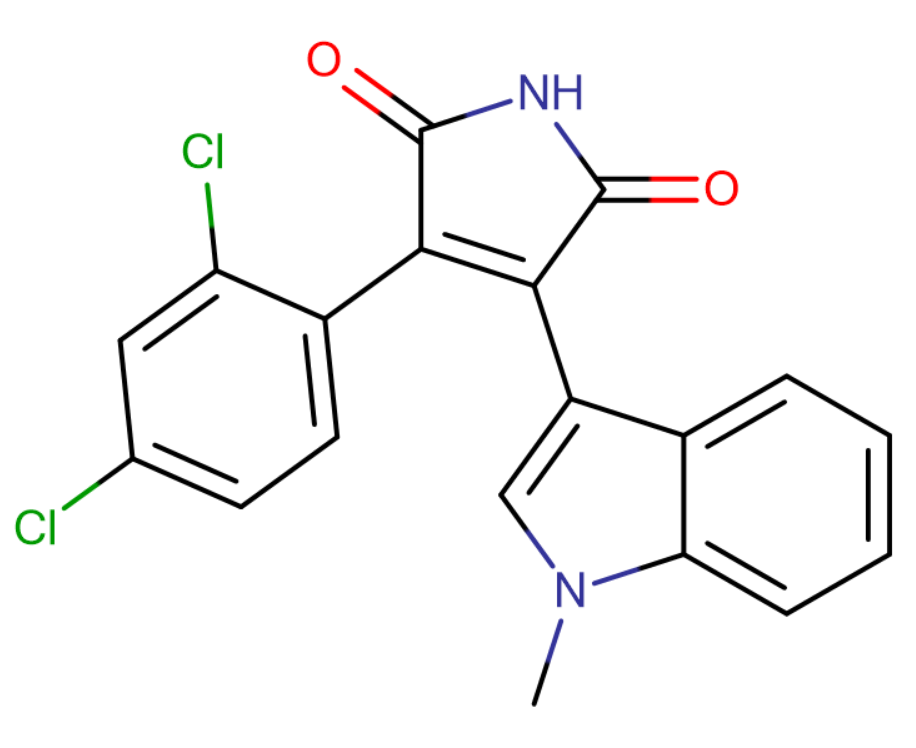 3-(2,4-二氯苯基)-4-(1-甲基-1H-吲哚-3-基)-1H-吡咯-2,5-二酮