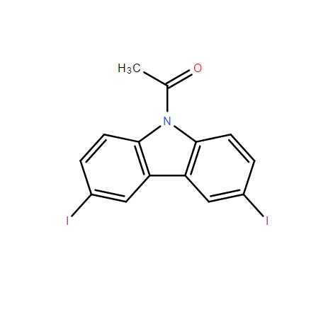 9-乙酰基-3,6-二碘咔唑