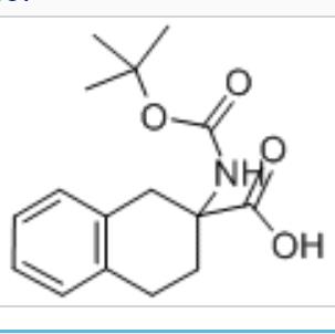 2-叔丁氧羰酰胺-1,2,3,4-四氢萘-2-羧酸