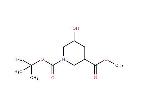 1-Boc-5-羟基-3-哌啶甲酸甲酯