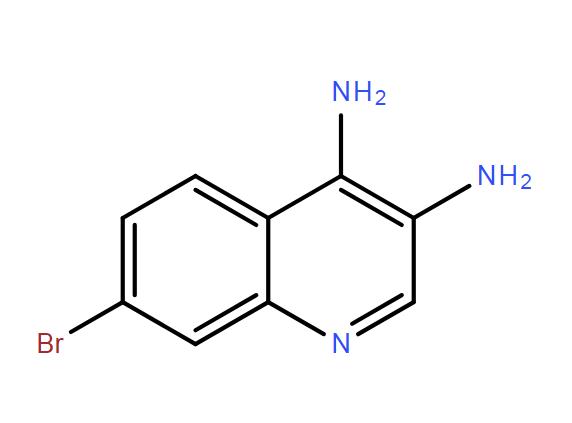 7-溴喹啉-3,4-二胺