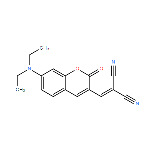 2-((7-(diethylamino)-2-oxo-2H-chromen-3-yl)methylene)malononitrile