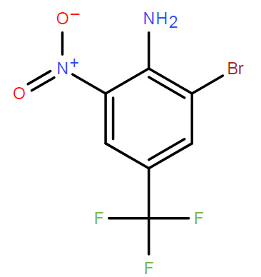 3-溴-5-硝基-4-氨基三氟甲苯