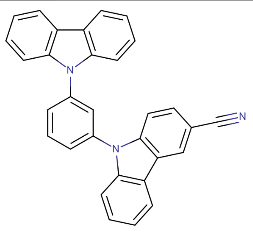 9-[3-(9H-咔唑-9-基)苯基]-9H-咔唑-3-腈