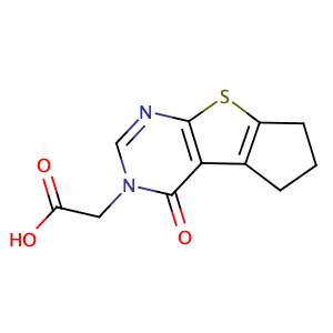 (4-氧代-6,7-二氢-4H,5H-环戊二烯并[4,5]噻吩并[2,3-D]嘧啶-3-基)-乙酸