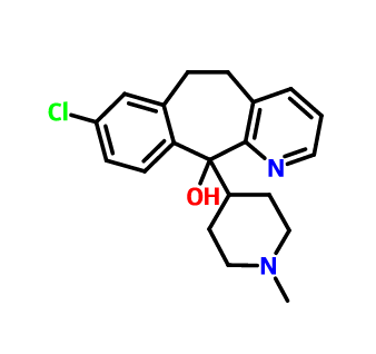 8-氯-6,11-二氢-11-(1-甲基-4-哌啶基)-5H-苯并[5,6]环庚烷[1,2-b]吡啶-11-醇