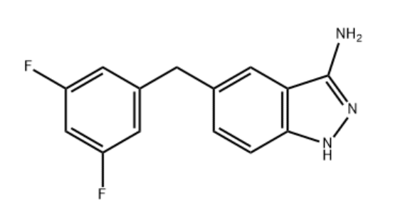 5-(3,5-二氟苄基)-1H-吲唑-3-胺