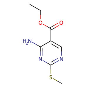 2-甲硫基-4-氨基嘧啶-5-羧酸乙酯