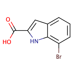 7-溴吲哚-2-羧酸
