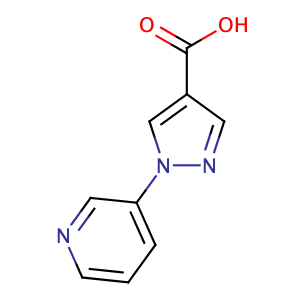 1-(吡啶-3-基)-1 H-吡唑-4-甲酸