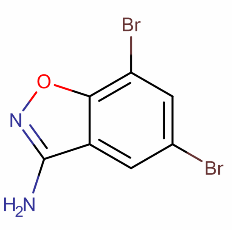 5,7-二溴苯并[d]异恶唑-3-胺