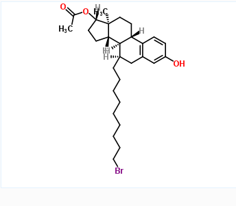 (7a,17b)-7-(9-Bromononyl)-estra-1,3,5(10)-triene-3,17-diol 17-acetate