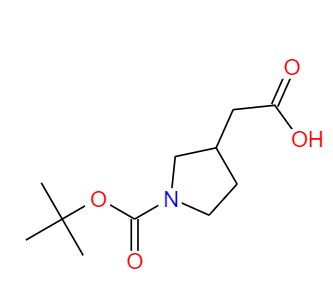 1-BOC-3-吡咯烷乙酸