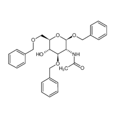 2-乙酰氨基-3,6-二-o-苄基-2-脱氧-beta-d-吡喃葡萄糖苷苄酯