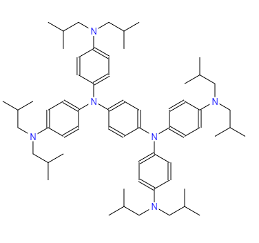 N,N,N',N'-四(对二异丁胺基苯基)-对苯二胺