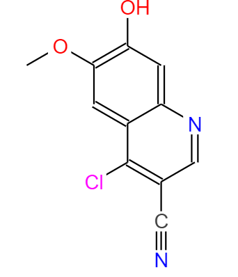 4-氯-7-羟基-6-甲氧基喹啉-3-甲腈