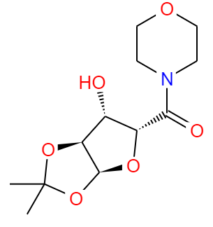 ((3aS,5R,6S,6aS)-6-羟基-2,2-二甲基四氢呋喃并[2,3-d] [1,3]二氧杂环戊烯-5-基)(吗啉代)甲酮