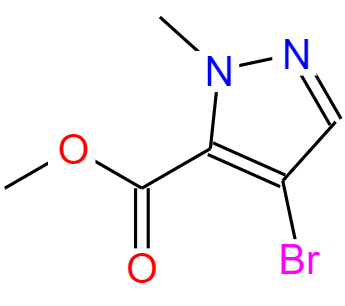 4-溴-1-甲基-1H-吡唑-5-羧酸甲酯