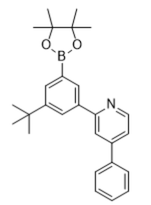 2-(3-(叔丁基)-5-(4,4,5,5-四甲基-1,3,2-二氧硼烷-2-基)苯基)-4-苯基吡啶