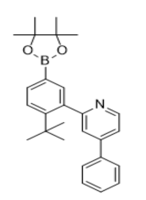 2-(2-(叔丁基)-5-(4,4,5,5-四甲基-1,3,2-二氧硼烷-2-基)苯基)-4-苯基吡啶