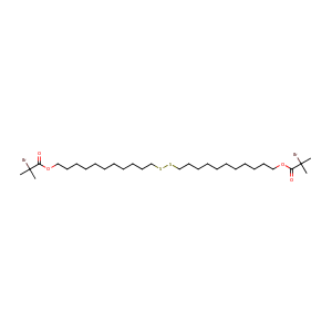 双[2-(2-溴异丁氧基)十一烷基]二硫化物