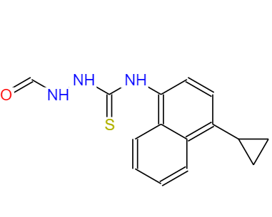 N-(4-环丙基-1-萘基)-2-甲酰基肼基硫代甲酰胺