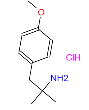 1,1-二甲基-2-(4-甲氧基苯基)乙胺盐酸盐