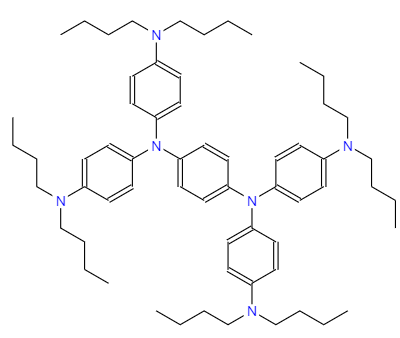 N,N,N',N'-四(4-二丁基氨基苯基)-1,4-苯二胺