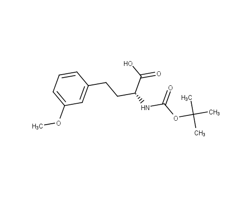 (2R)-2-{[(tert-butoxy)carbonyl]amino}-4-(3-methoxyphenyl)butanoic acid