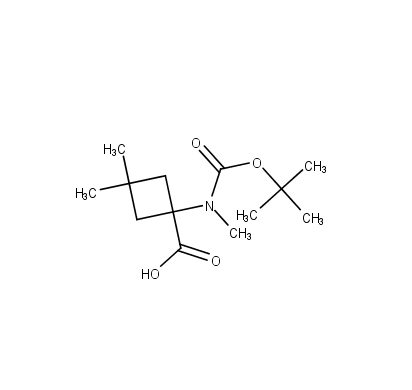 1-{[(tert-butoxy)carbonyl](methyl)amino}-3,3-dimethylcyclobutane-1-carboxylic acid
