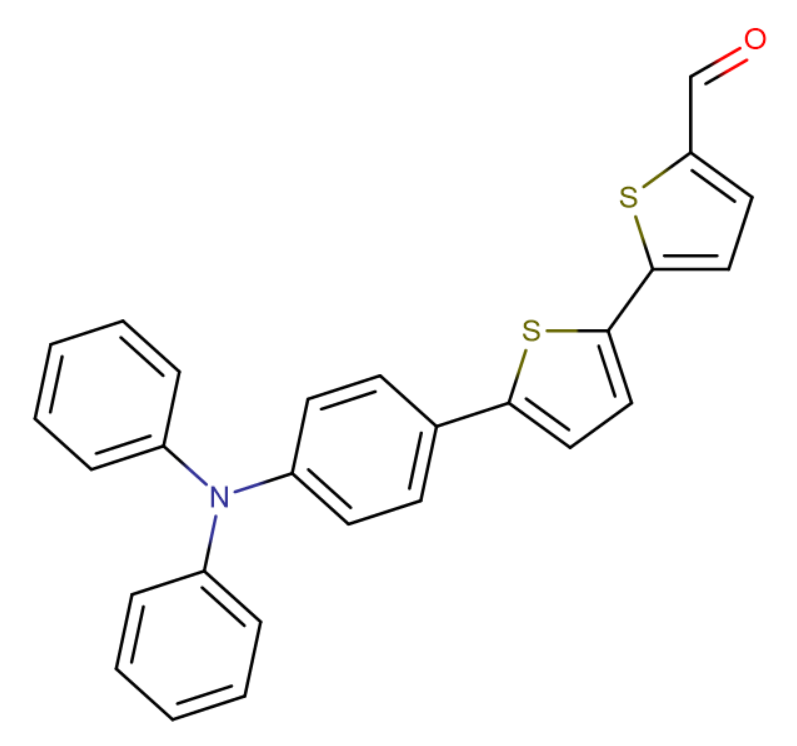 5'-(4-(diphenylamino)phenyl)-[2,2'-bithiophene]-5-carbaldehyde