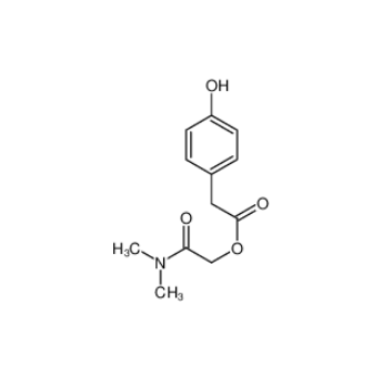 2-(二甲基氨基)-2-氧代乙基 2-(4-羟基苯基)乙酸酯