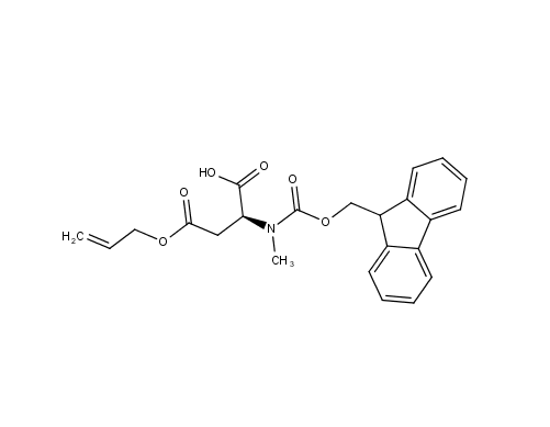 (2S)-2-({[(9H-fluoren-9-yl)methoxy]carbonyl}(methyl)amino)-4-oxo-4-(prop-2-en-1-yloxy)butanoic acid