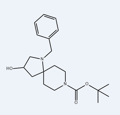 1,8-二氮杂螺[4.5]癸烷-8-羧酸,3-羟基-1-(苯甲基)-,叔丁酯