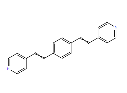 1,4-双(2-(吡啶-4-基)乙烯基)苯
