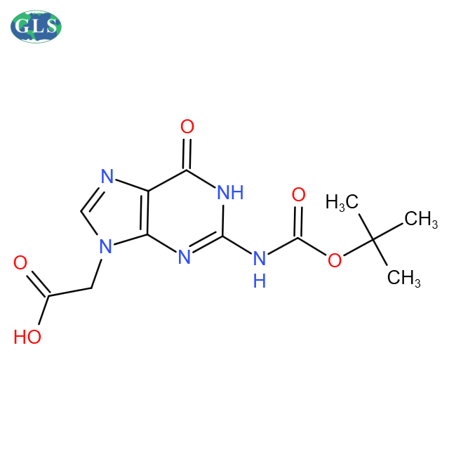 2-(2-((叔丁氧羰基)氨基)-6-氧代-1H-嘌呤-9(6H)-基)乙酸